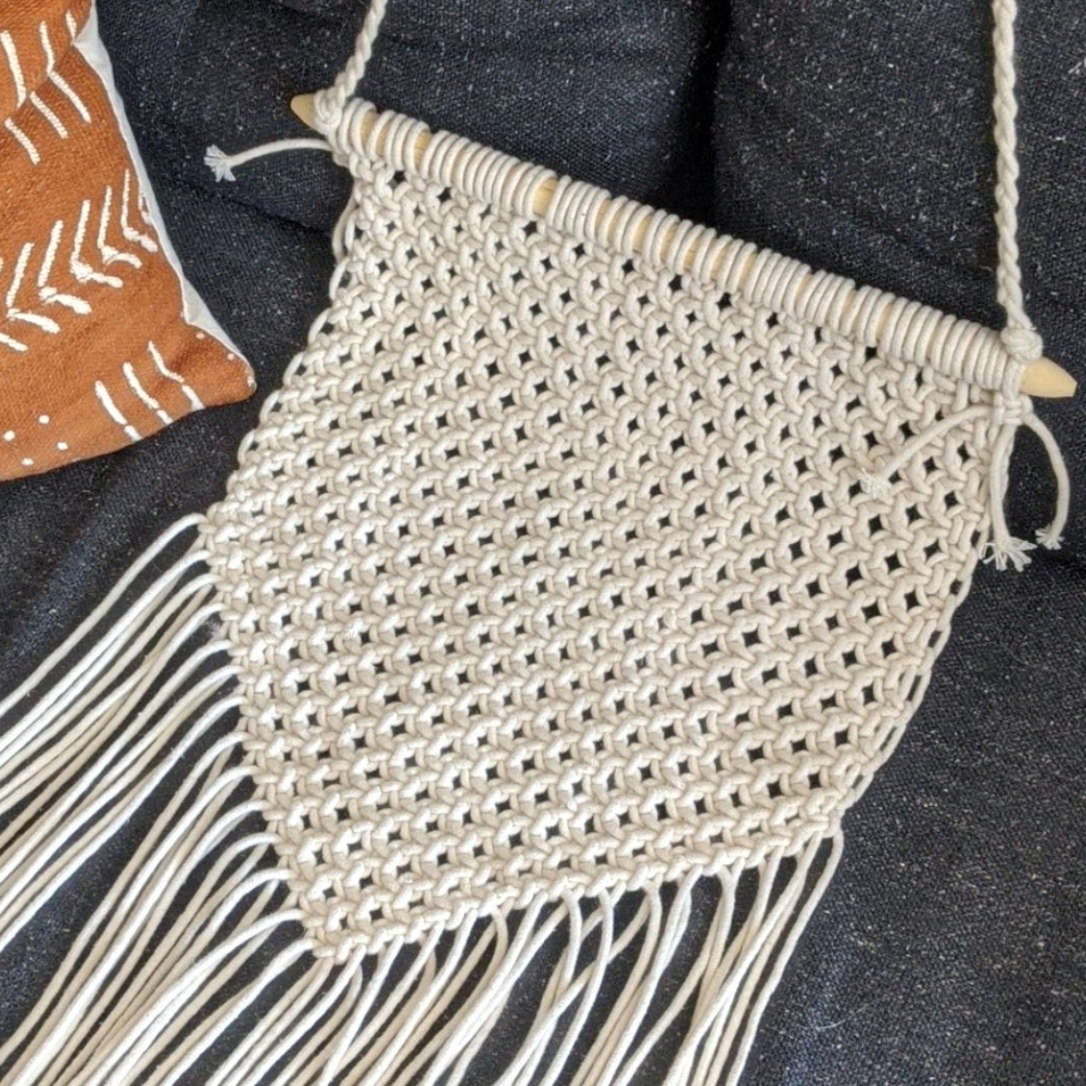 Macrame Wall Hanging - Picture 2 of 3